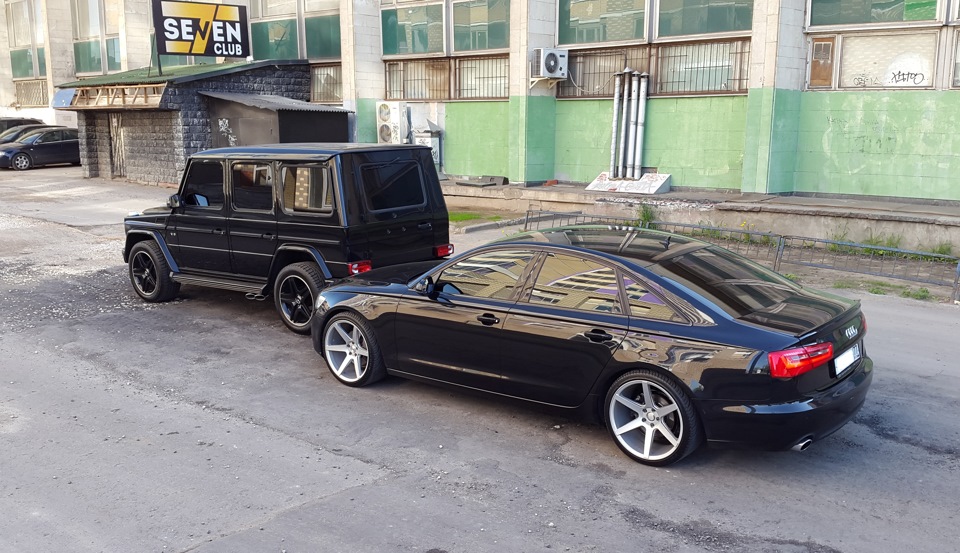 Фотосет Гелік та Ауді А6 5