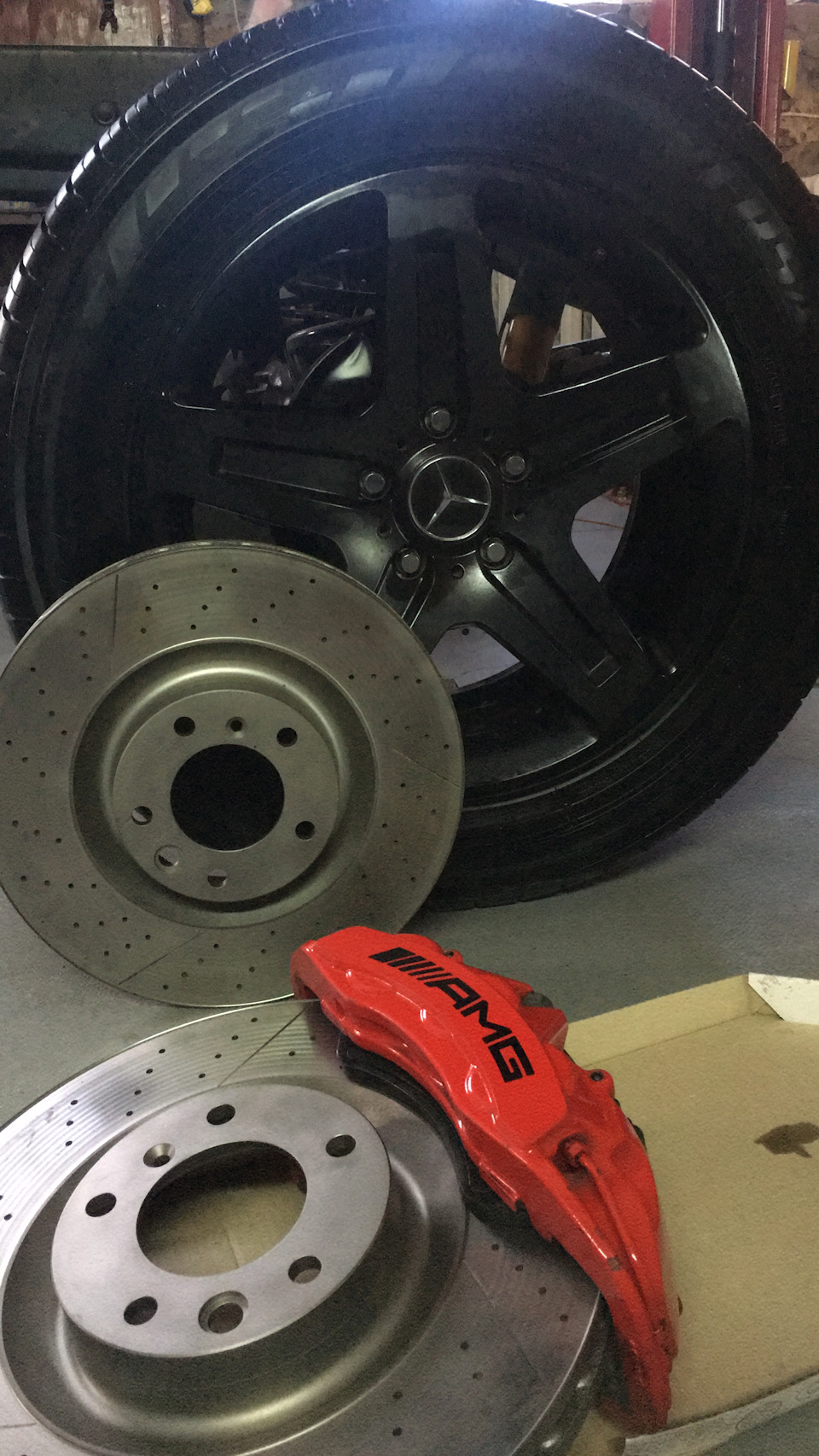 Прикладка гальм AMG G63 3