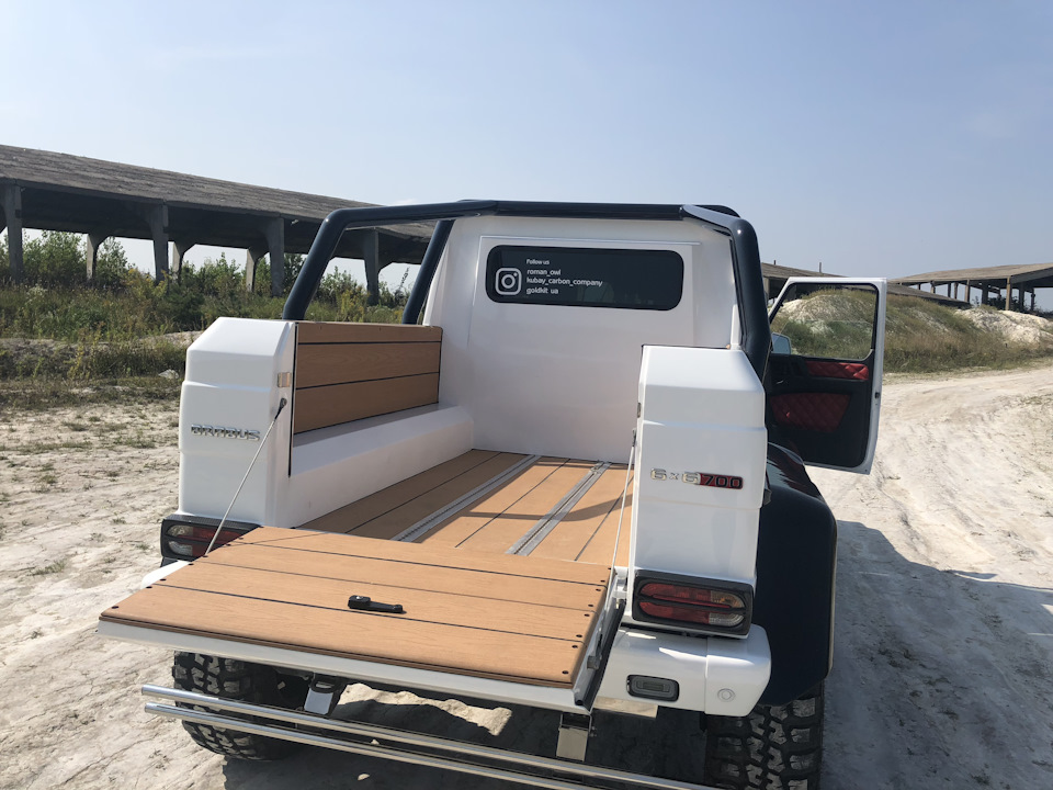 Огляд нашого переробленого Mercedes w463 6х6 Brabus 4