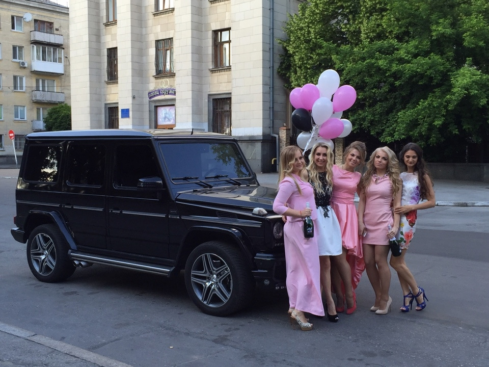 Гелендваген на весіллі 1