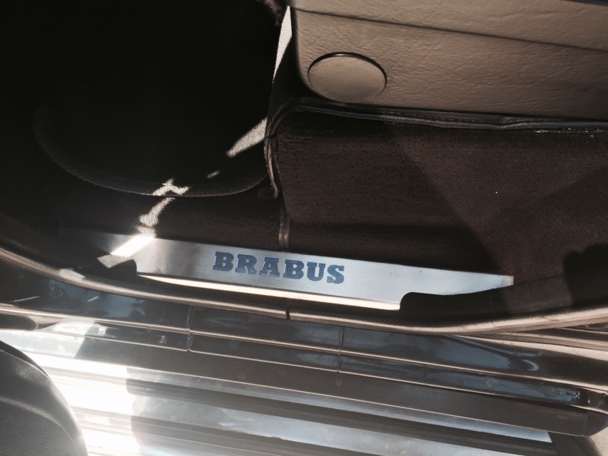 Фото накладок на пороги на гелендеваген під Brabus G800 4