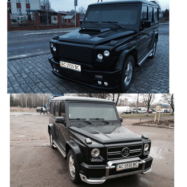 Тюнінг, facelift mercedes g-class w463 brabus, AMG 1