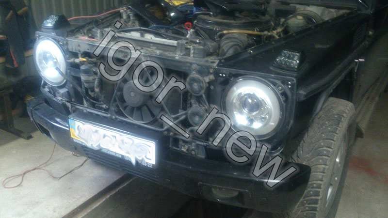 Mercedes-Benz G-class swap OM613 3.2cdi частина 1-я 5