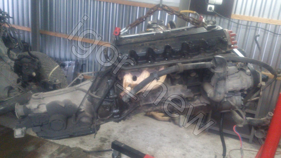 Mercedes-Benz G-class swap OM613 3.2cdi частина 3-я 1