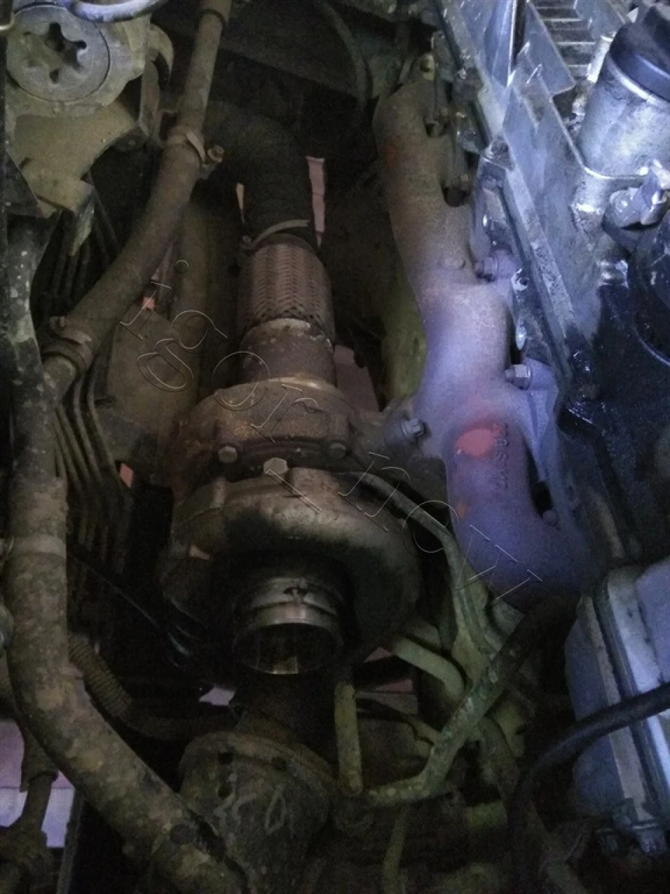 Заміна картриджа турбіни OM613