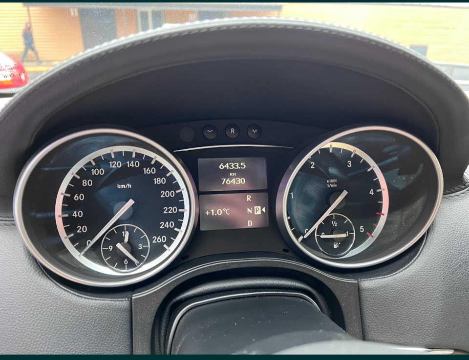 Приборка європейка до американця X164. W164 1