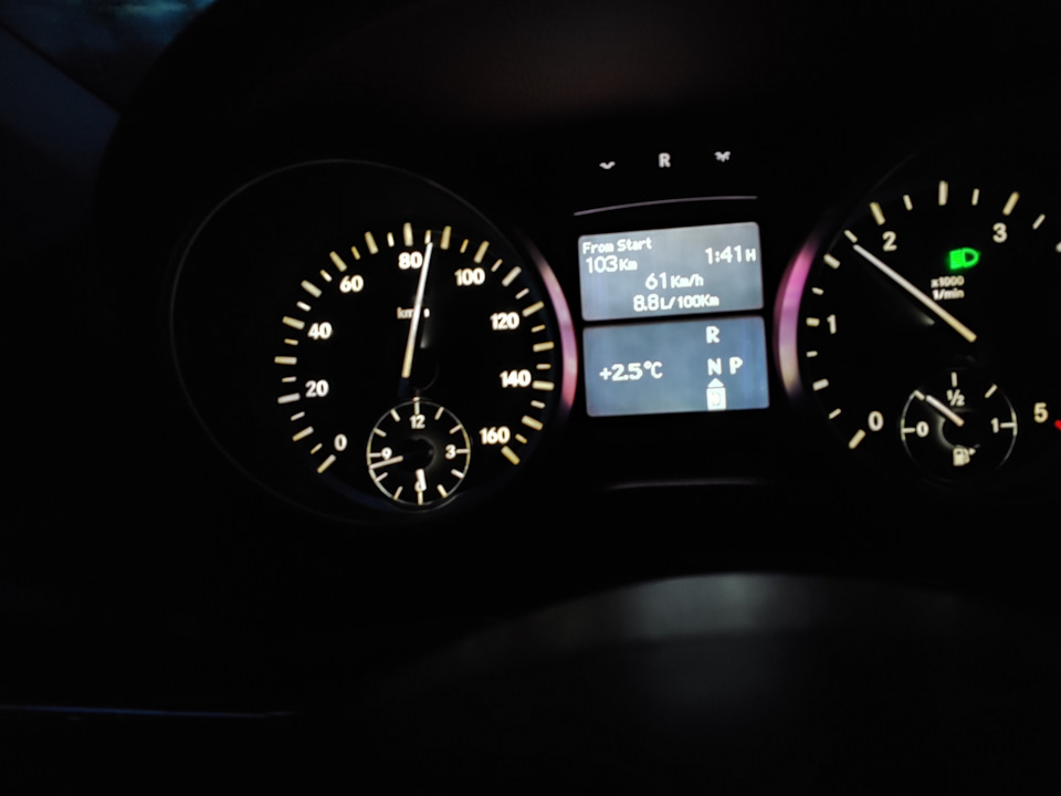 Витрата GL350CDI OM642 2