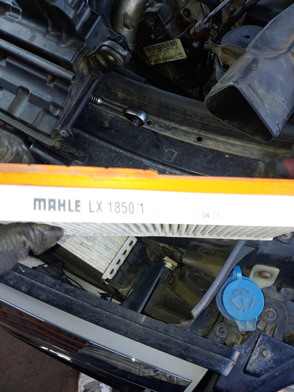 Замінив масло. Проблемні повітряні фільтри MAHLE 4