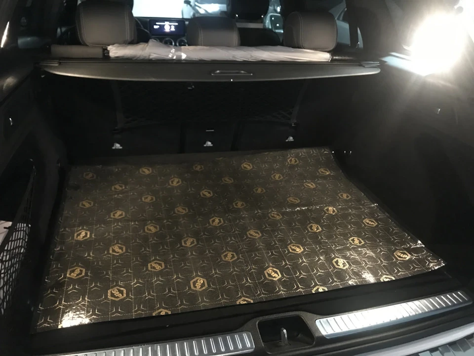 GLC Рестайл - КАРПЕТ в ніші запасного колеса (продовження)