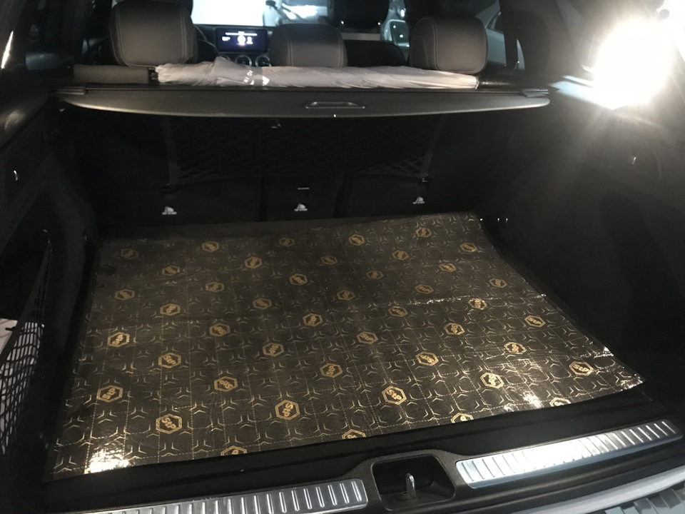 GLC Рестайл - КАРПЕТ в ніші запасного колеса (продовження) 1