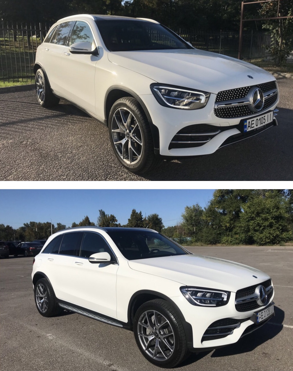 Підніжки та накладка заднього бампера GLC 1
