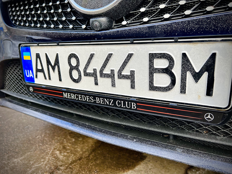 Рамки номерного знака Mercedes-Benz Club! 4