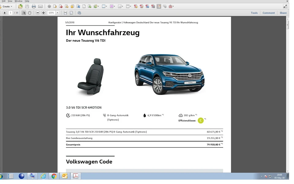 Der neue Touareg V6 TDI Ihr Wunschfahrzeug