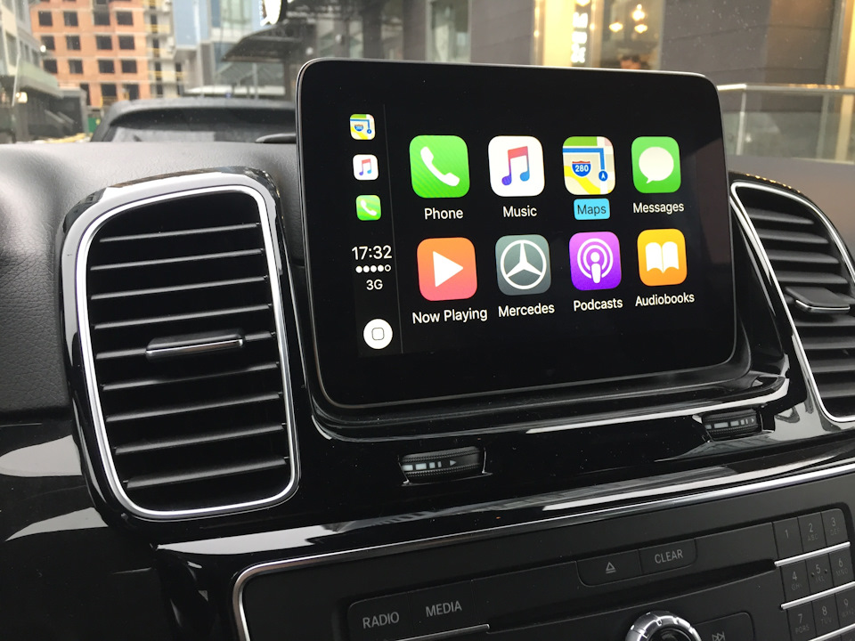 Активація Apple CarPlay та Android Auto для Mercedes GLE та інші моделі (Audio 20 CD) 2