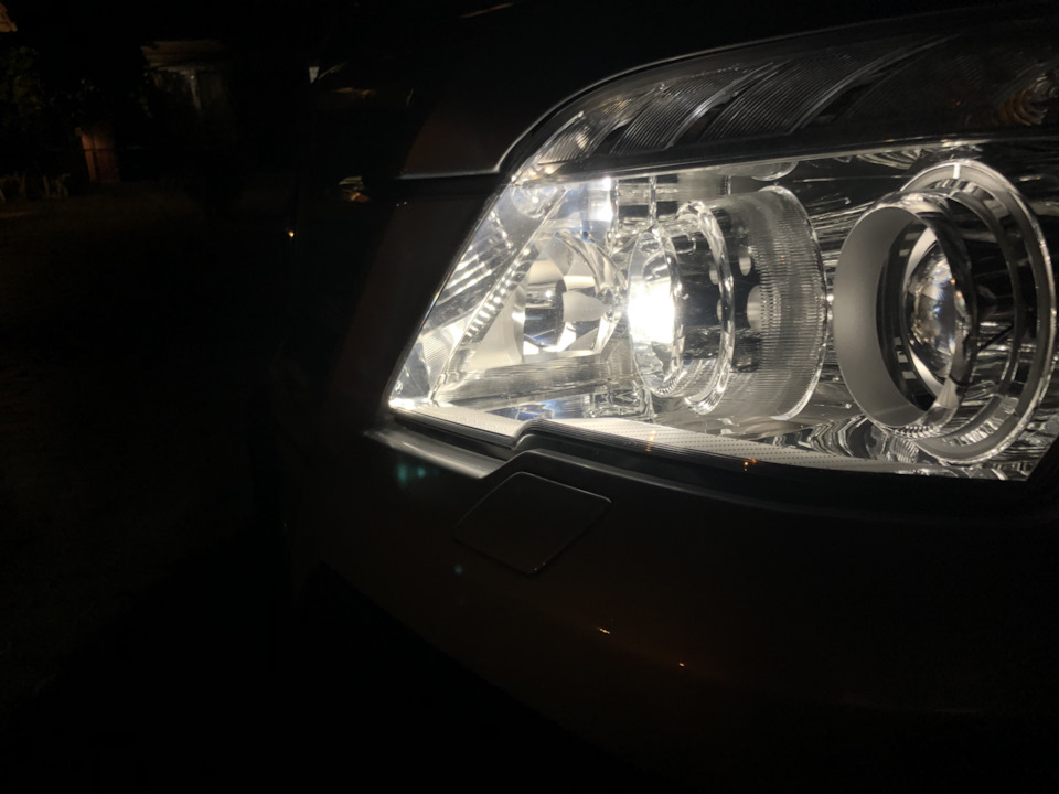 Led в габарити ПТФ та підсвічування заднього номера 1