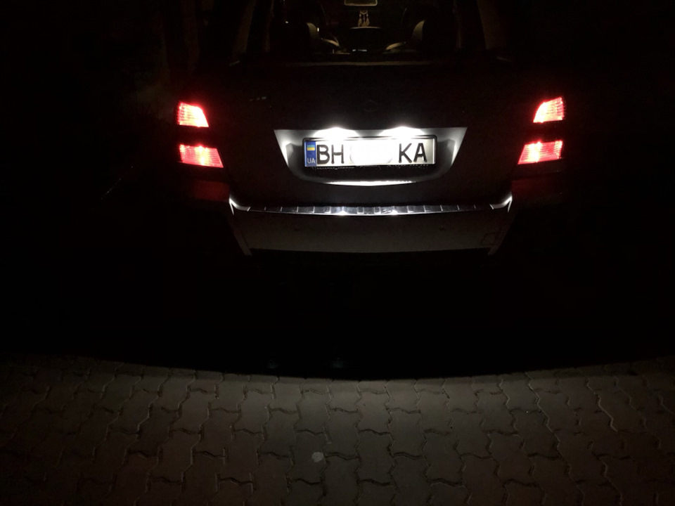 Led в габарити ПТФ та підсвічування заднього номера 5