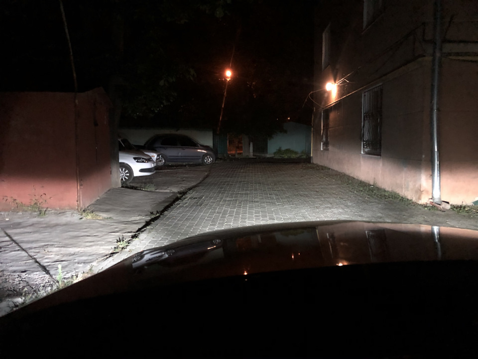 Led в габарити ПТФ та підсвічування заднього номера 4