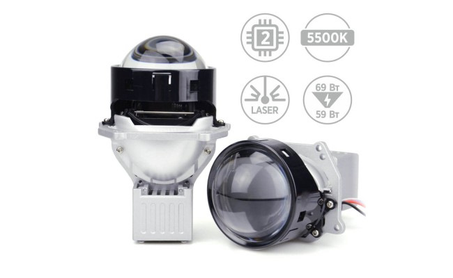 Встановлюємо LED AMS 3'' Lazer 3