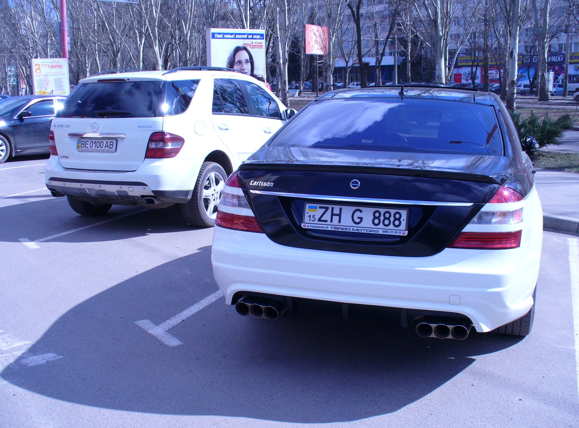 S63 ///AMG Biturbo-V8 & ML320 або TURBO MOTORS 3