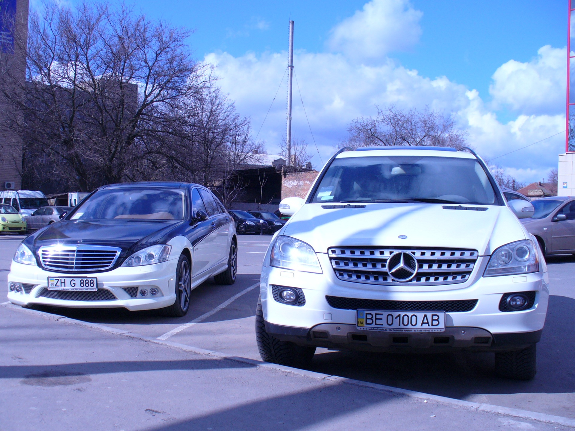 S63 ///AMG Biturbo-V8 & ML320 або TURBO MOTORS 1