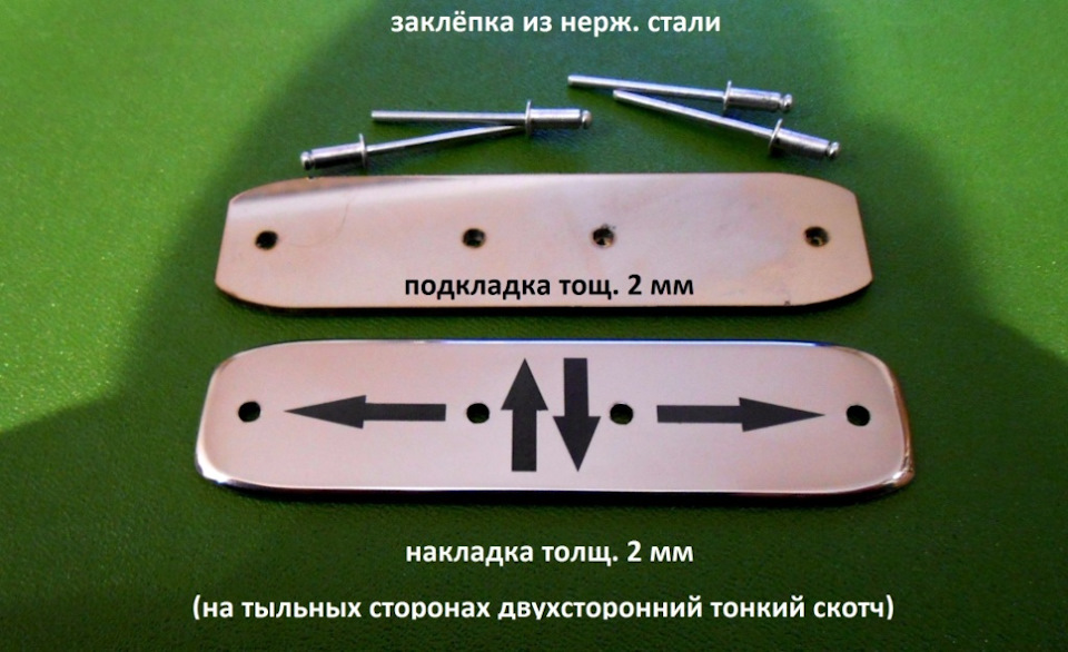 Ремкомплект пластику сидінь 2