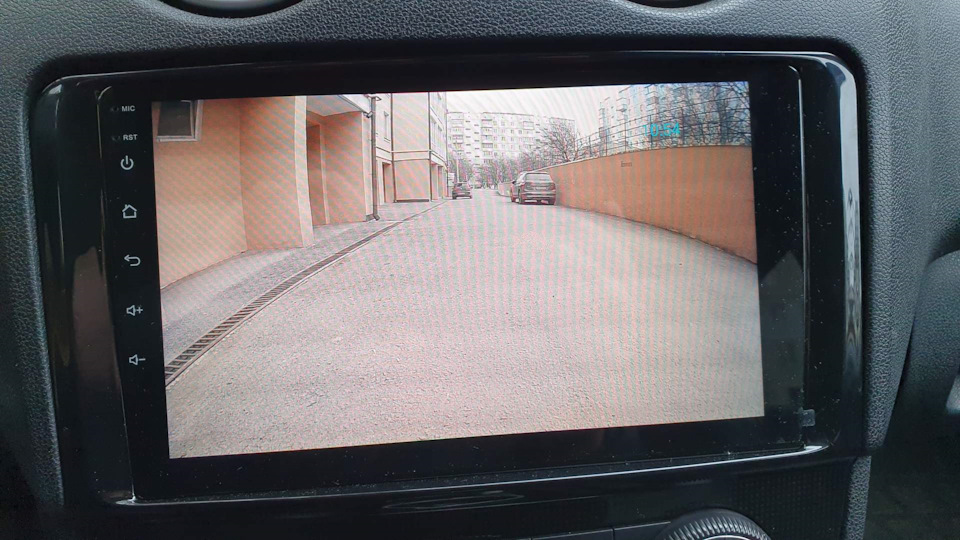 Встановлення передньої камери на Mercedes ML W164 5