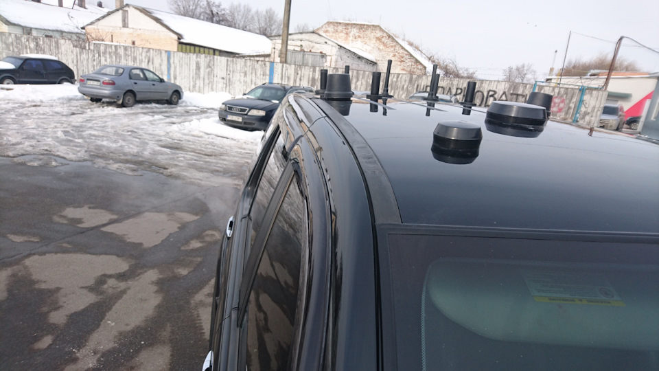 Заглушки в місця під рейлінги 1