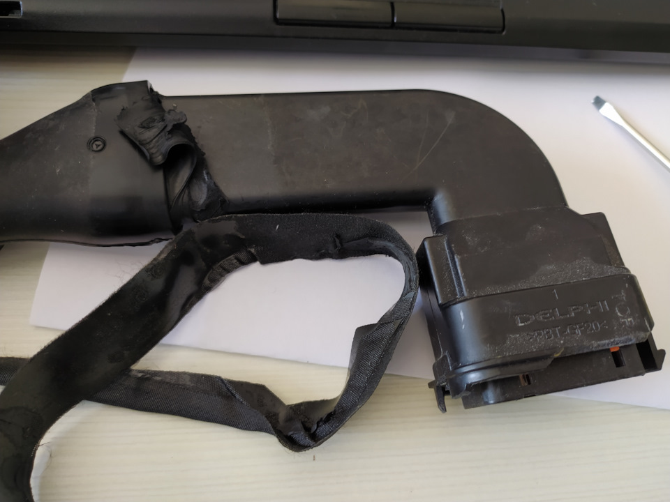 Як розібрати роз'єм проведення дверей мерседес X/W164 (наочний посібник) 4