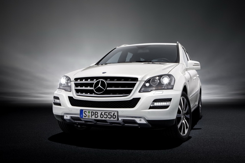 Оригінал DRL (денні ходові вогні) ML W164 Рестайл 1
