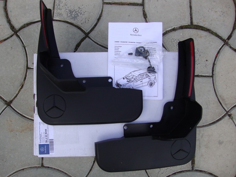 Підніжки AMG + Бризковики W164 (ML, GL) 1