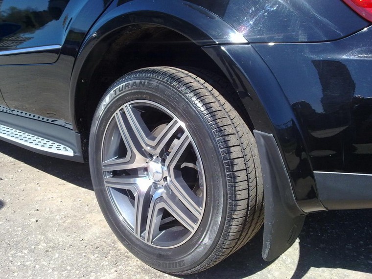 Підніжки AMG + Бризковики W164 (ML, GL) 5