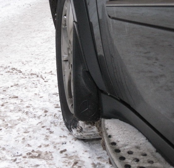Підніжки AMG + Бризковики W164 (ML, GL) 3