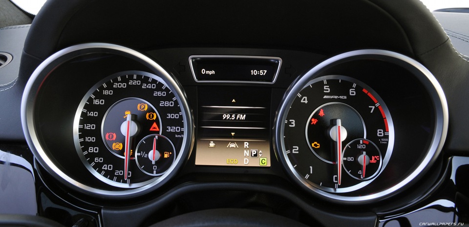 Тюнінг приладової дошки W164 (ML GL R) 5