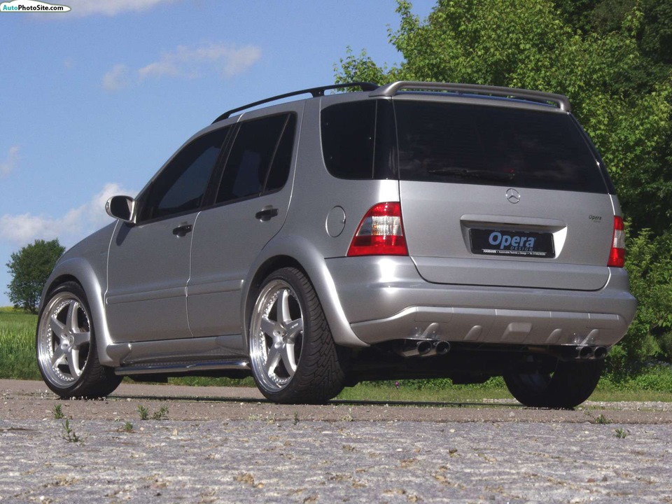 Спойлер на Mercedes 163 1