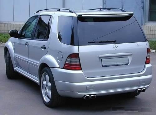Спойлер на Mercedes 163 2