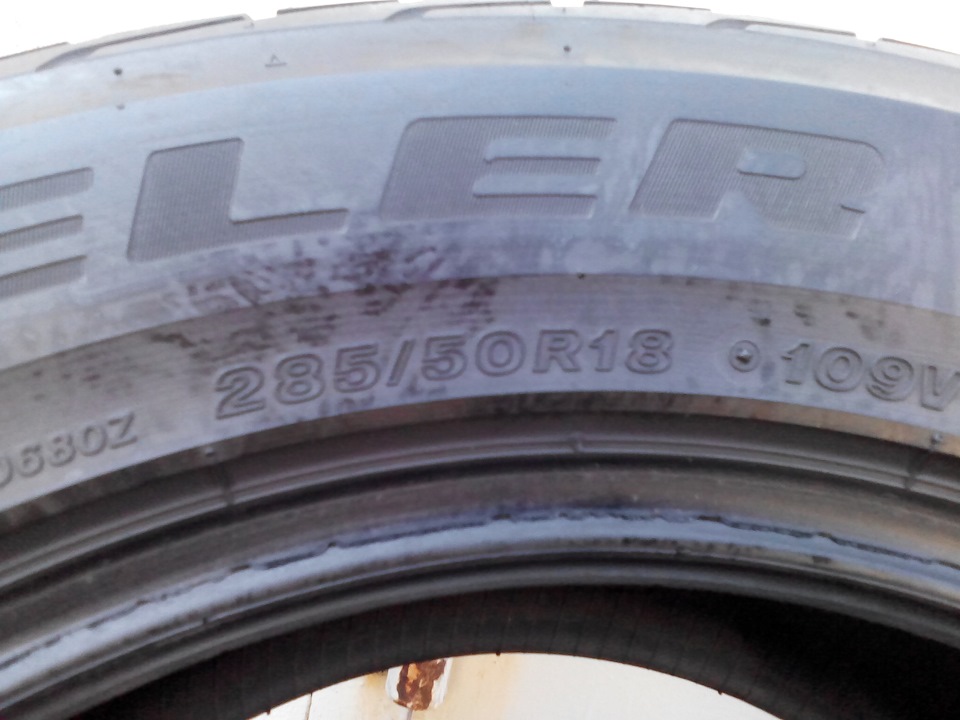 Літні шини Bridgestone Dueler H/P 680 (285/50 R18) 5