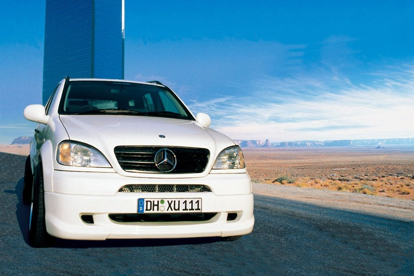 Обважування WALD BlackBizon для Mercedes-Benz M-class W163 1
