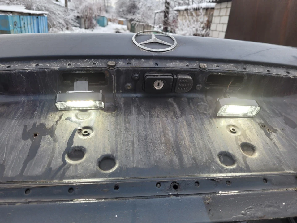 Led подсветка номера