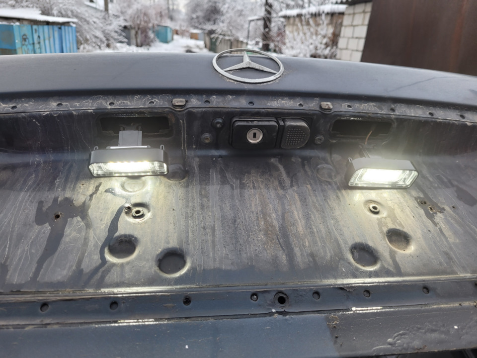 Led подсветка номера 1