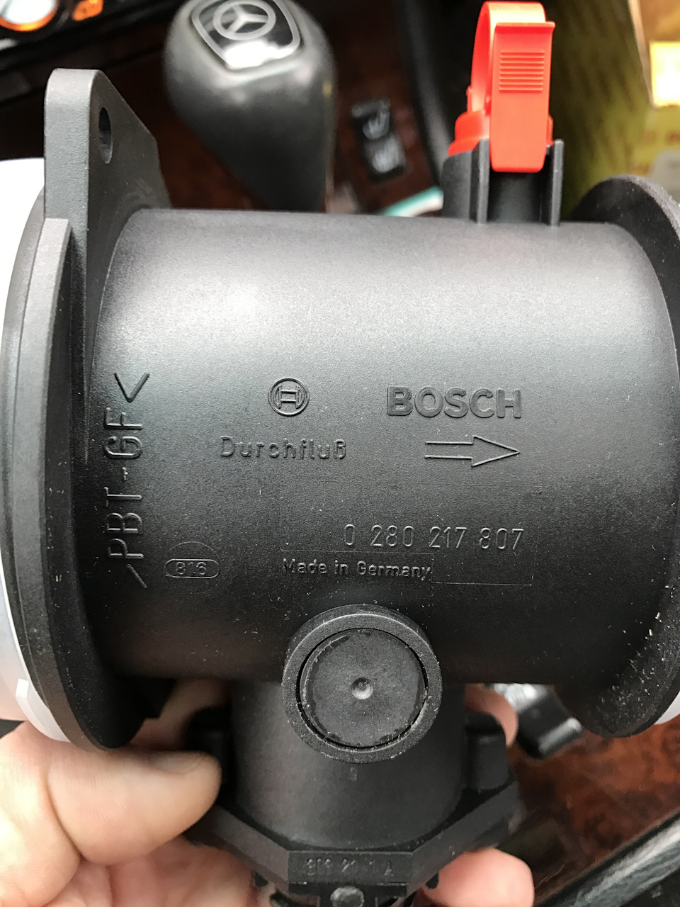 заміна витратоміра повітря 5