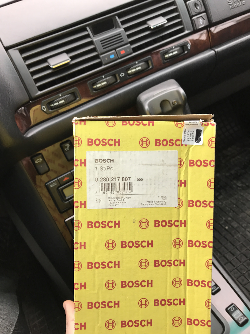 заміна витратоміра повітря 1