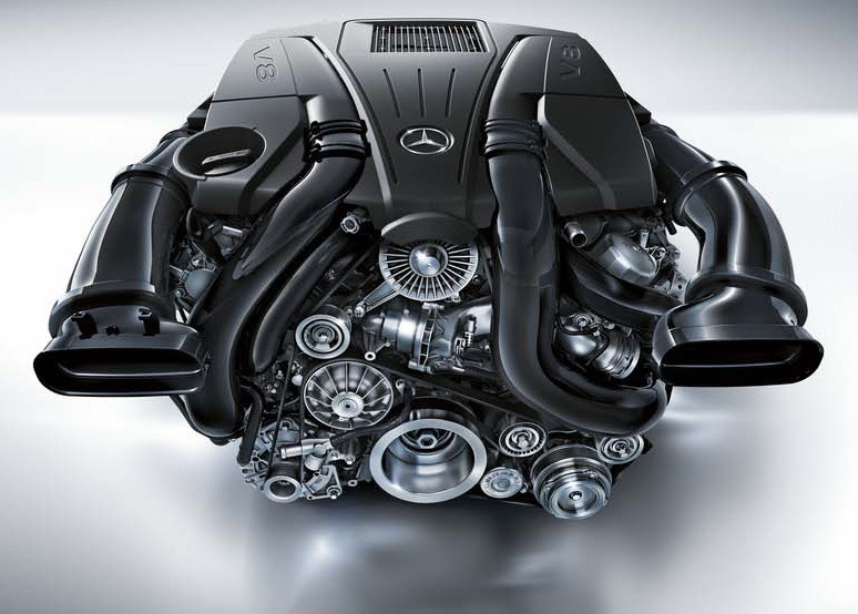 Мотор Mercedes-Benz M278 1