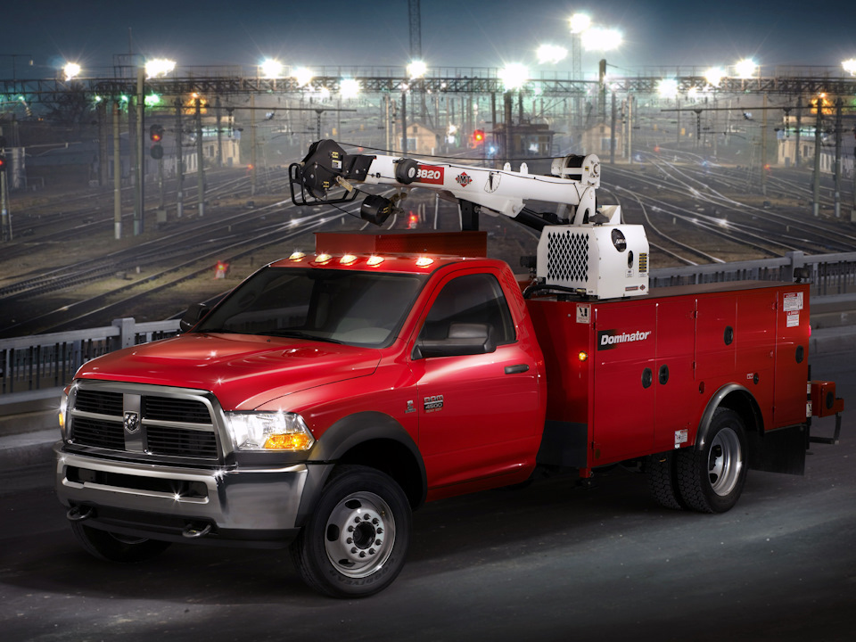 А чи не піти в машиністи безбашенного крана? Dodge Ram 1500. 1