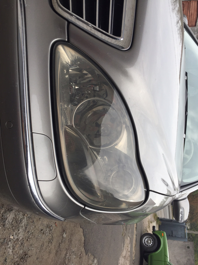 Поліровка фар w220 рестайлінг 2