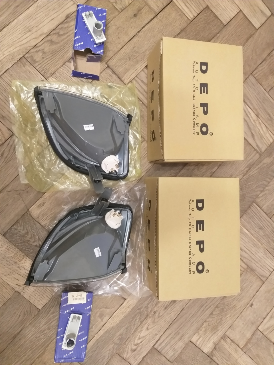 Поворотники, повторювачі DEPO, Кабан 4