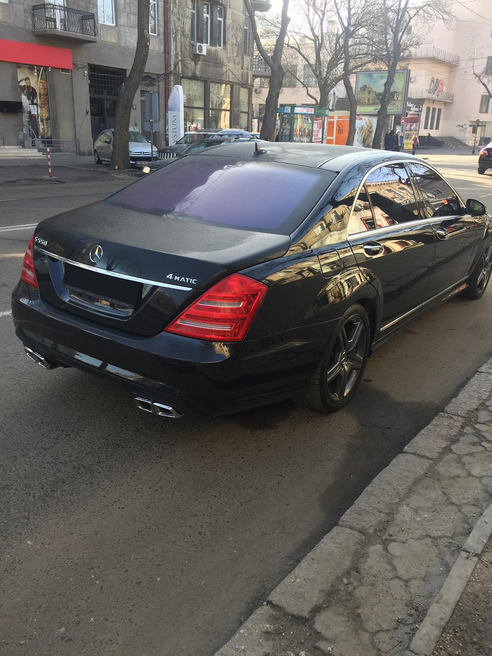 Рестайл задній бампер, стопи, труби. 3