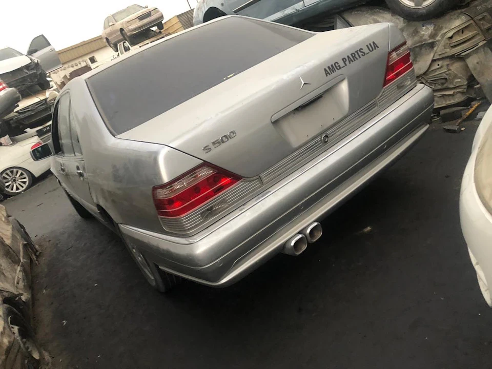Mercedes w140 Lorinser завітав у розбір