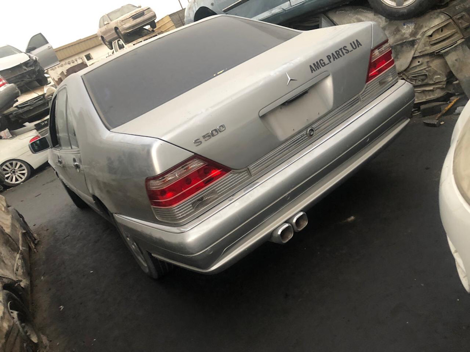 Mercedes w140 Lorinser завітав у розбір 1