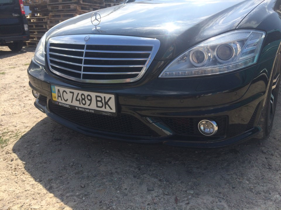 Рестайлінг AMG+ решітка рестайлінг стиль Brabus w222 3