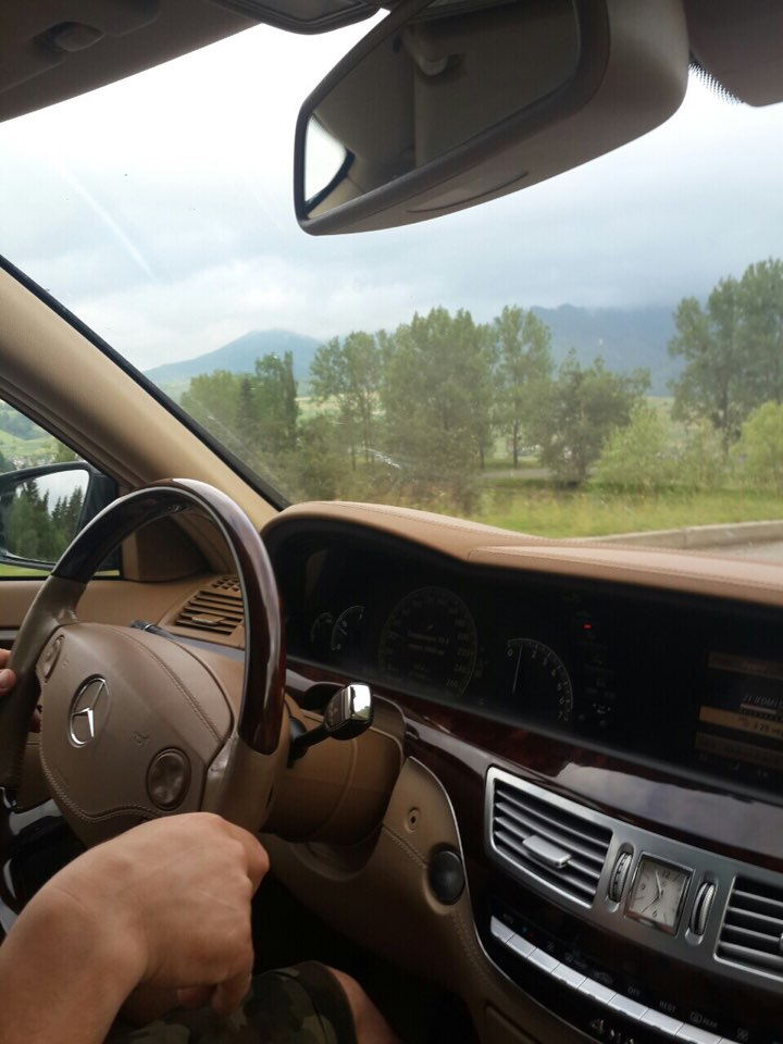 У Карпати на s w221 5